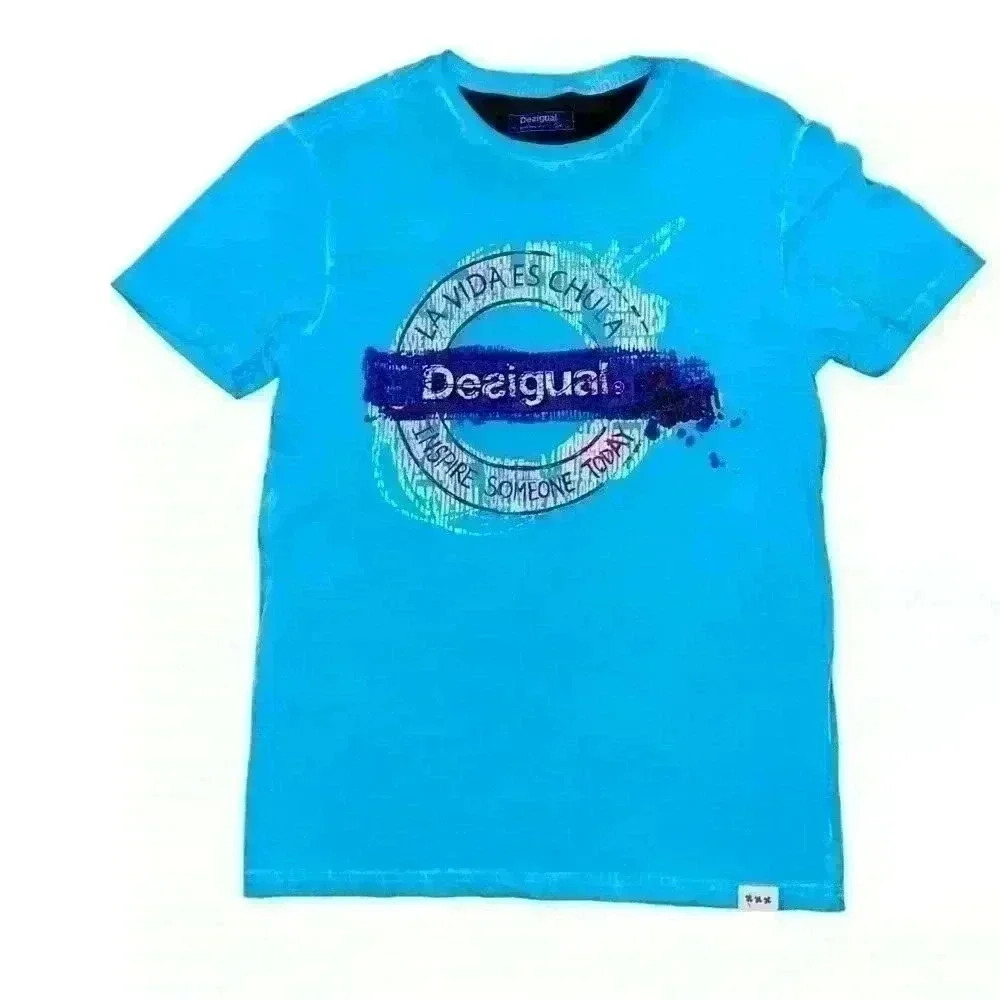 Men’s Desigual shirt- La Vida Es Chula-small